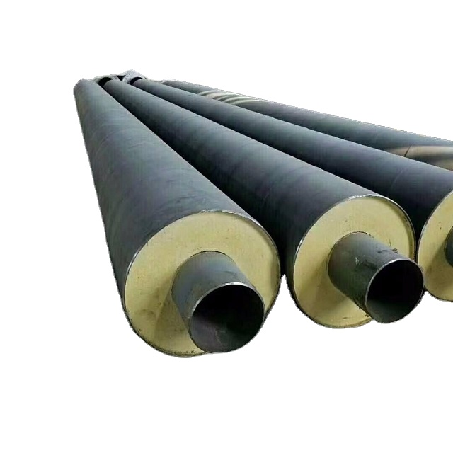 Tianjin Manufacturing Underground Direct Buried Pre Insulated Thermal Insulation Steel Pipe For Hot Water Pipeline